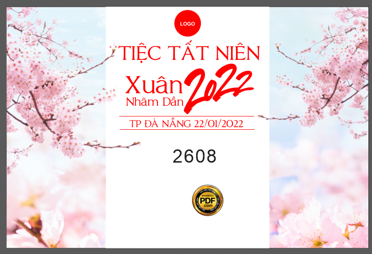 Market Tiệc tất niên Xuân nhâm dần 2022 TP Đà Nẵng file CDR