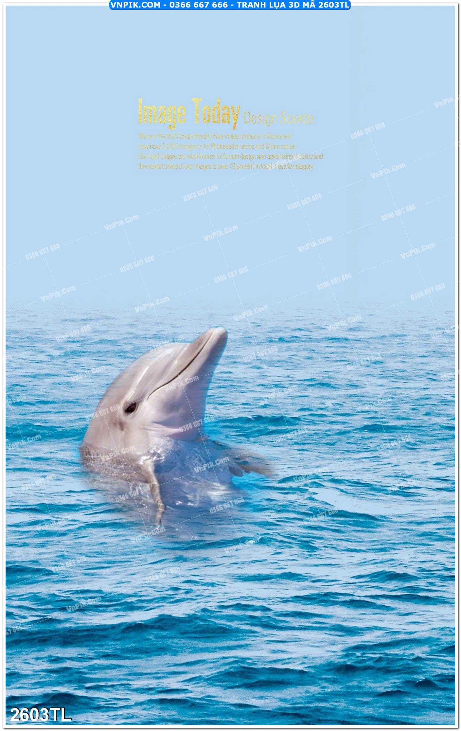 Tranh lụa 3D – Tranh trang trí dán tường 2603TL