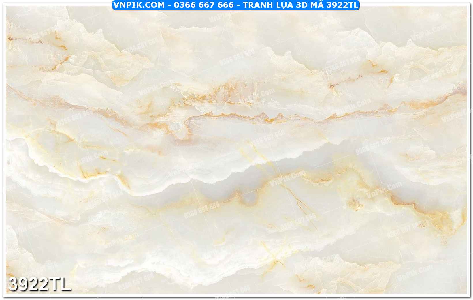 Tranh lụa 3D – Tranh trang trí dán tường 3922TL