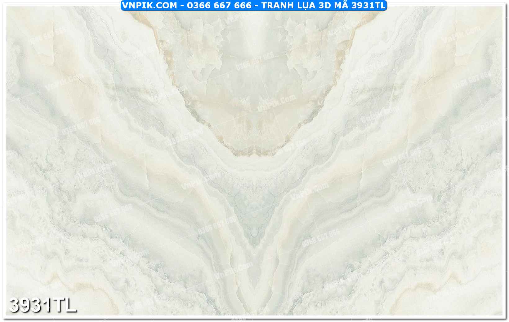 Tranh lụa 3D – Tranh trang trí dán tường 3931TL