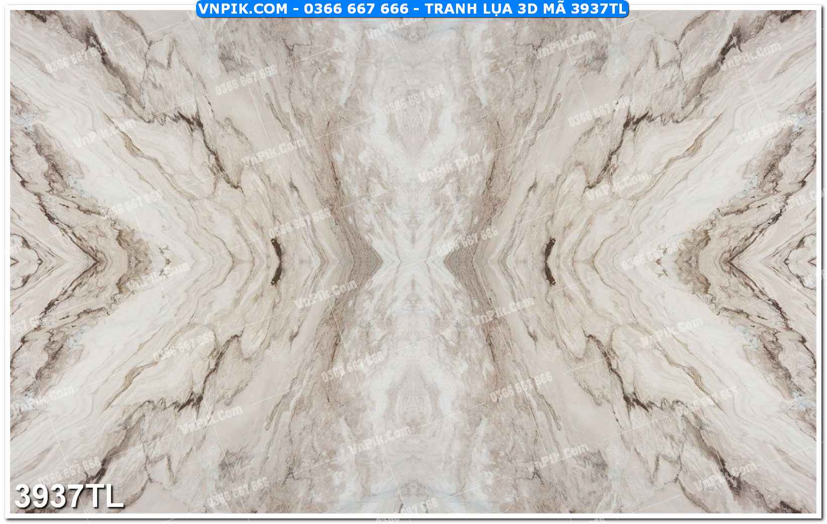 Tranh lụa 3D – Tranh trang trí dán tường 3937TL