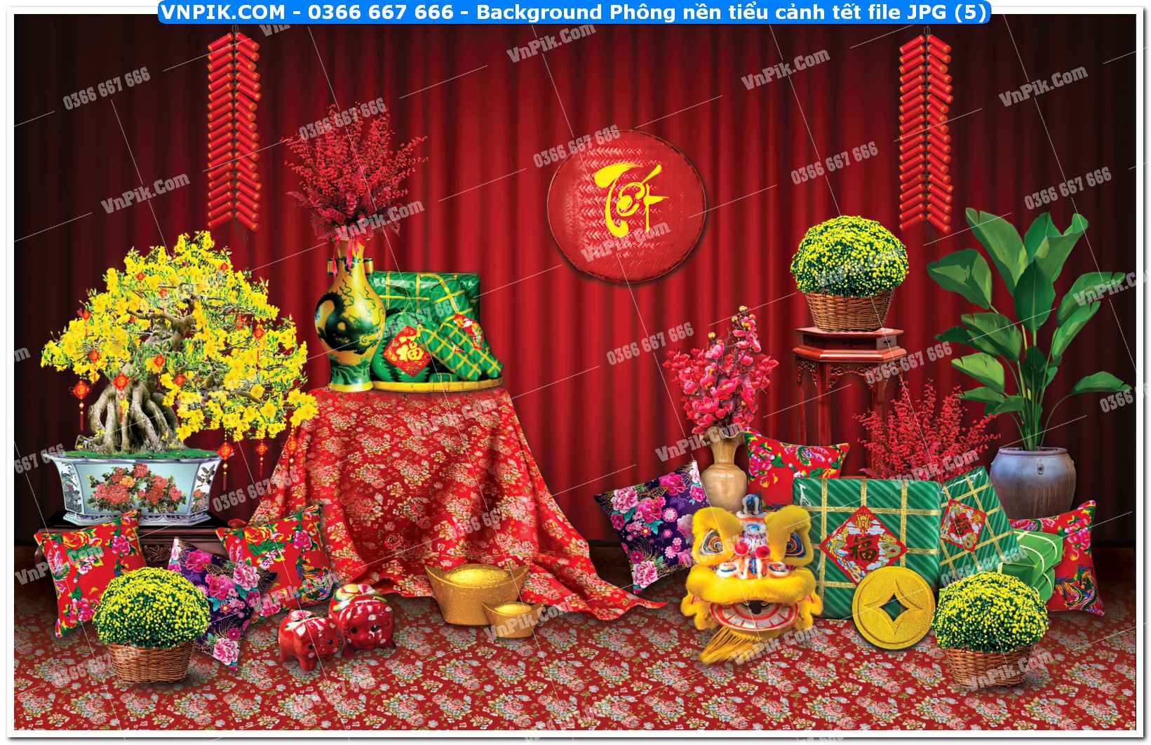 Background Phông nền tiểu cảnh tết file JPG (5)