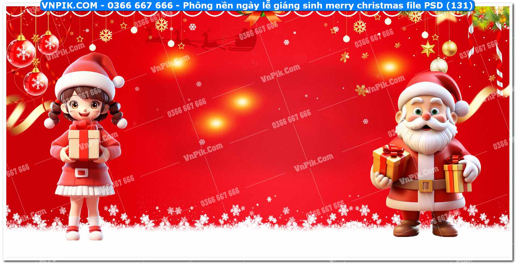 Phông nền ngày lễ giáng sinh merry christmas file PSD (131)