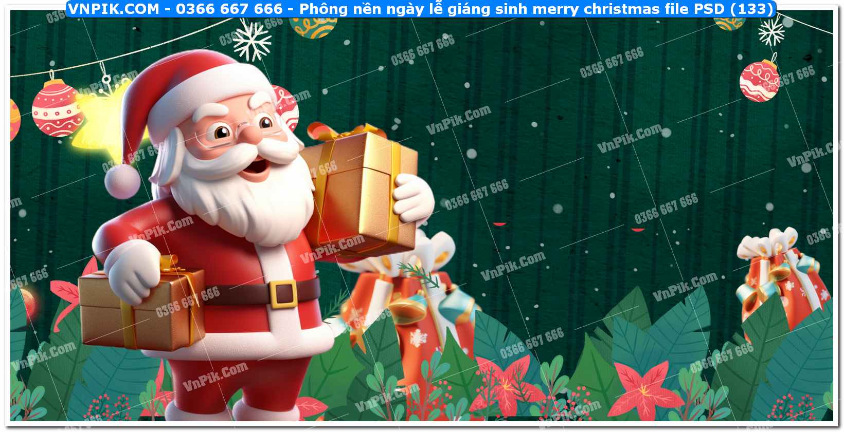 Phông nền ngày lễ giáng sinh merry christmas file PSD (133)