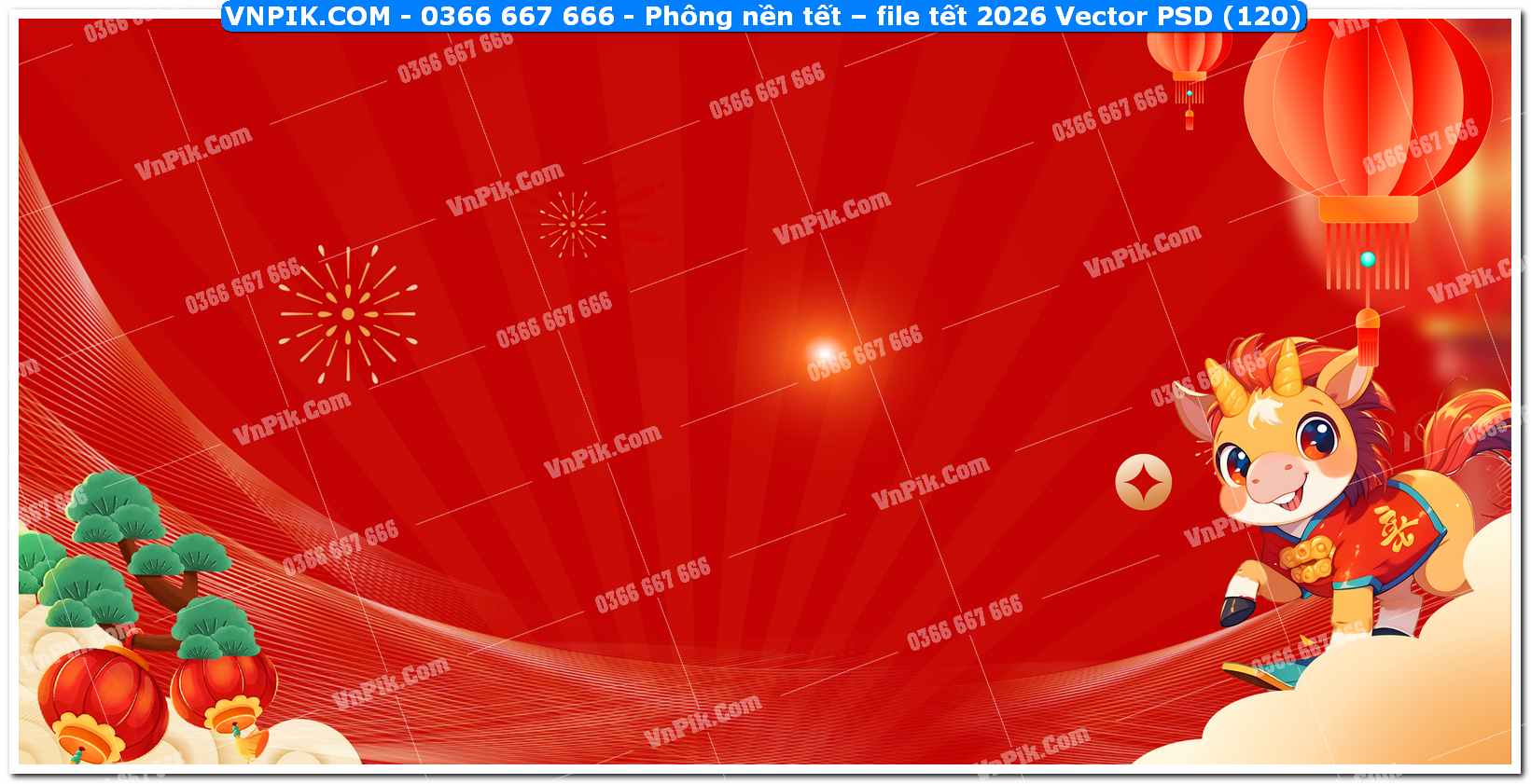 Phông nền tết – file tết 2026 Vector PSD (120)