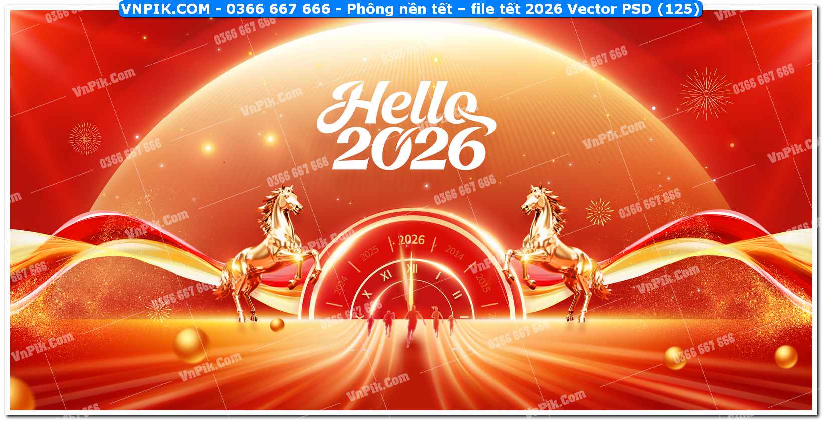 Phông nền tết – file tết 2026 Vector PSD (125)