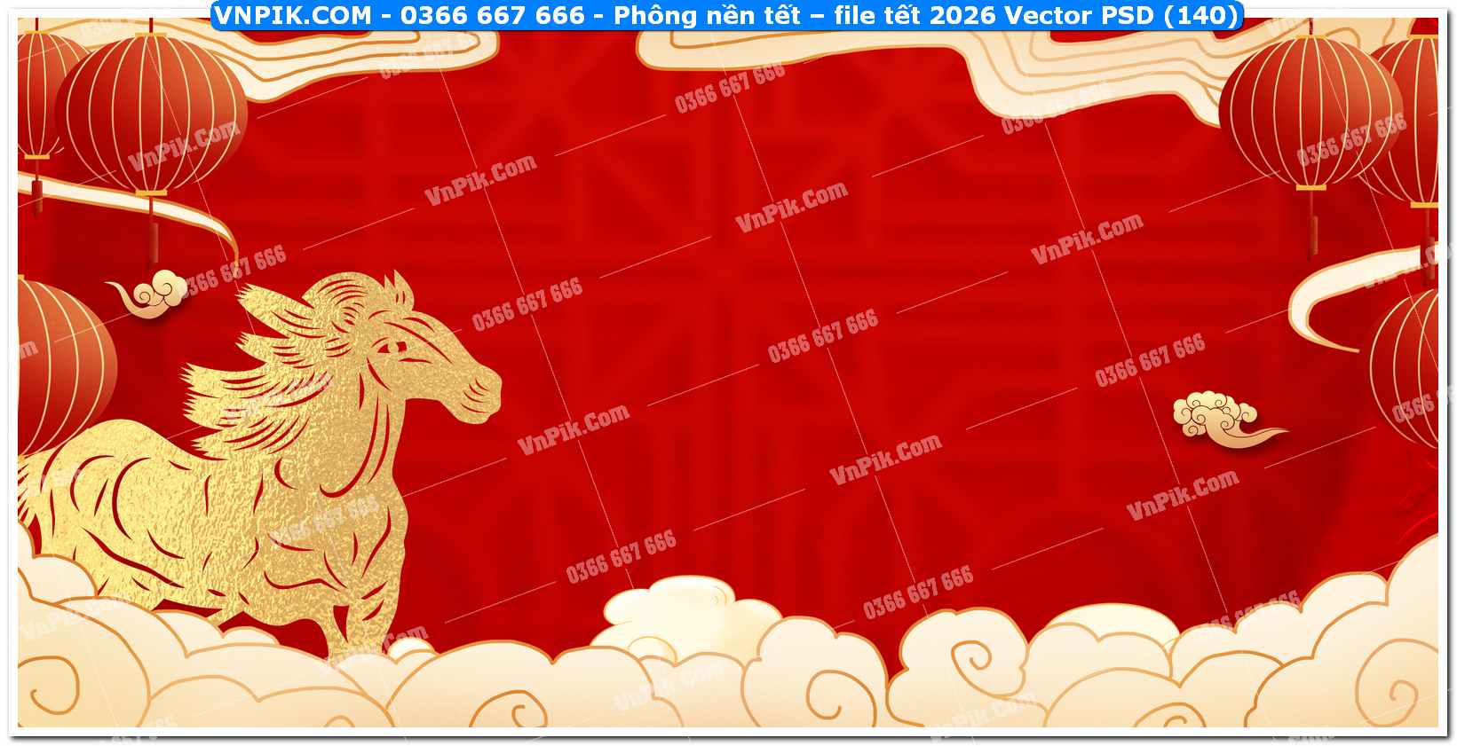 Phông nền tết – file tết 2026 Vector PSD (140)