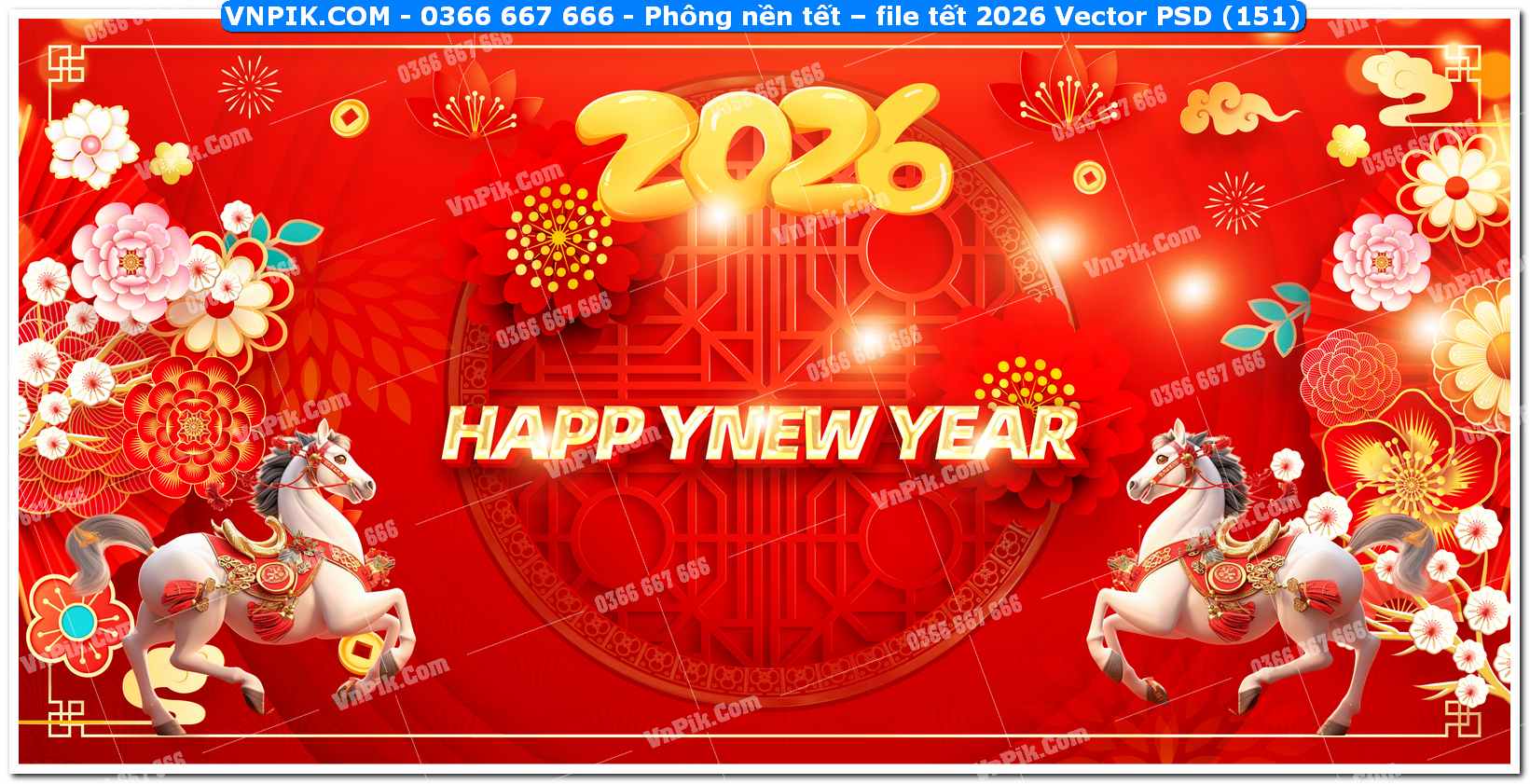 Phông nền tết – file tết 2026 Vector PSD (151)