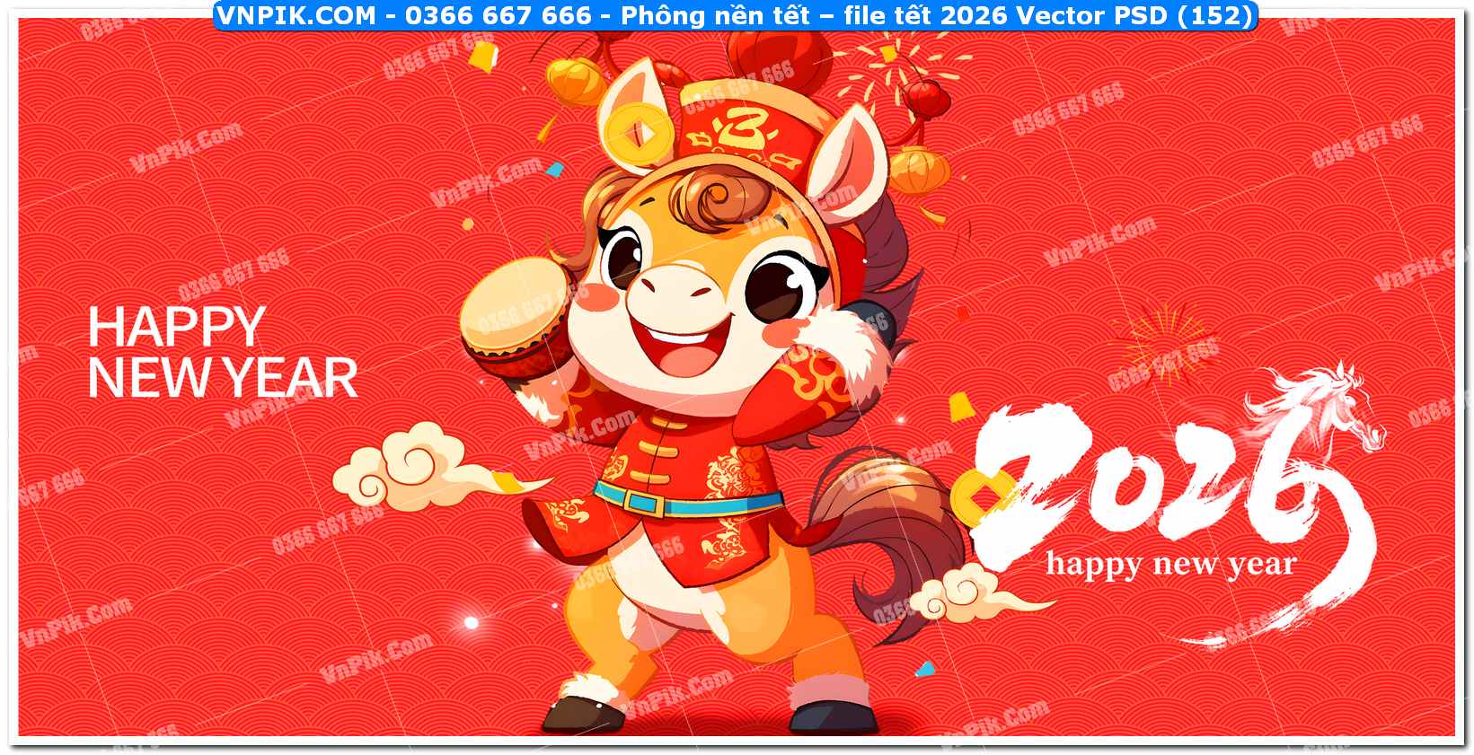 Phông nền tết – file tết 2026 Vector PSD (152)