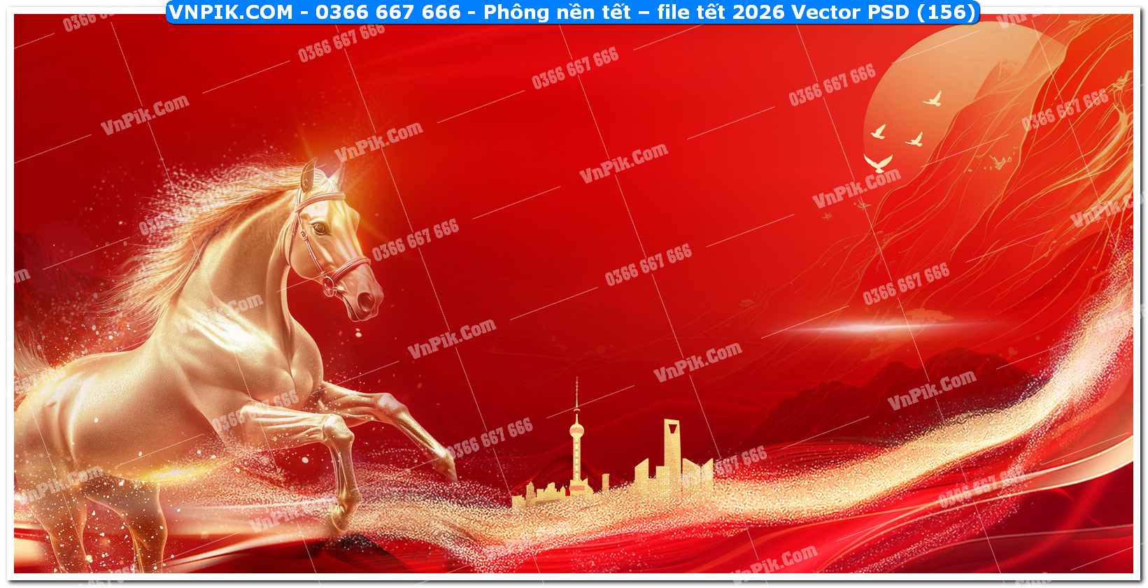 Phông nền tết – file tết 2026 Vector PSD (156)