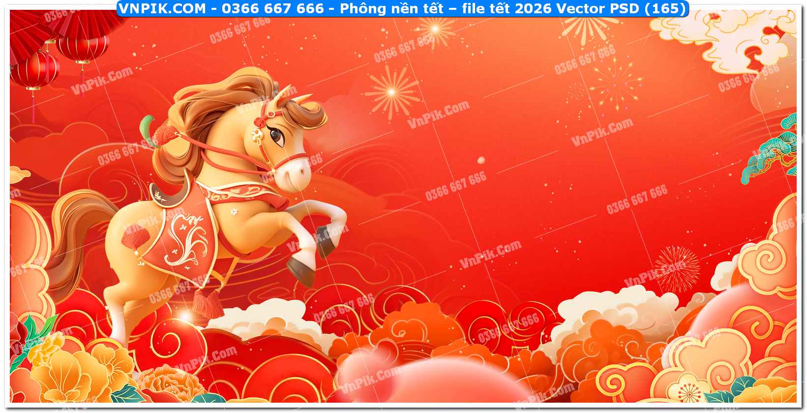 Phông nền tết – file tết 2026 Vector PSD (165)