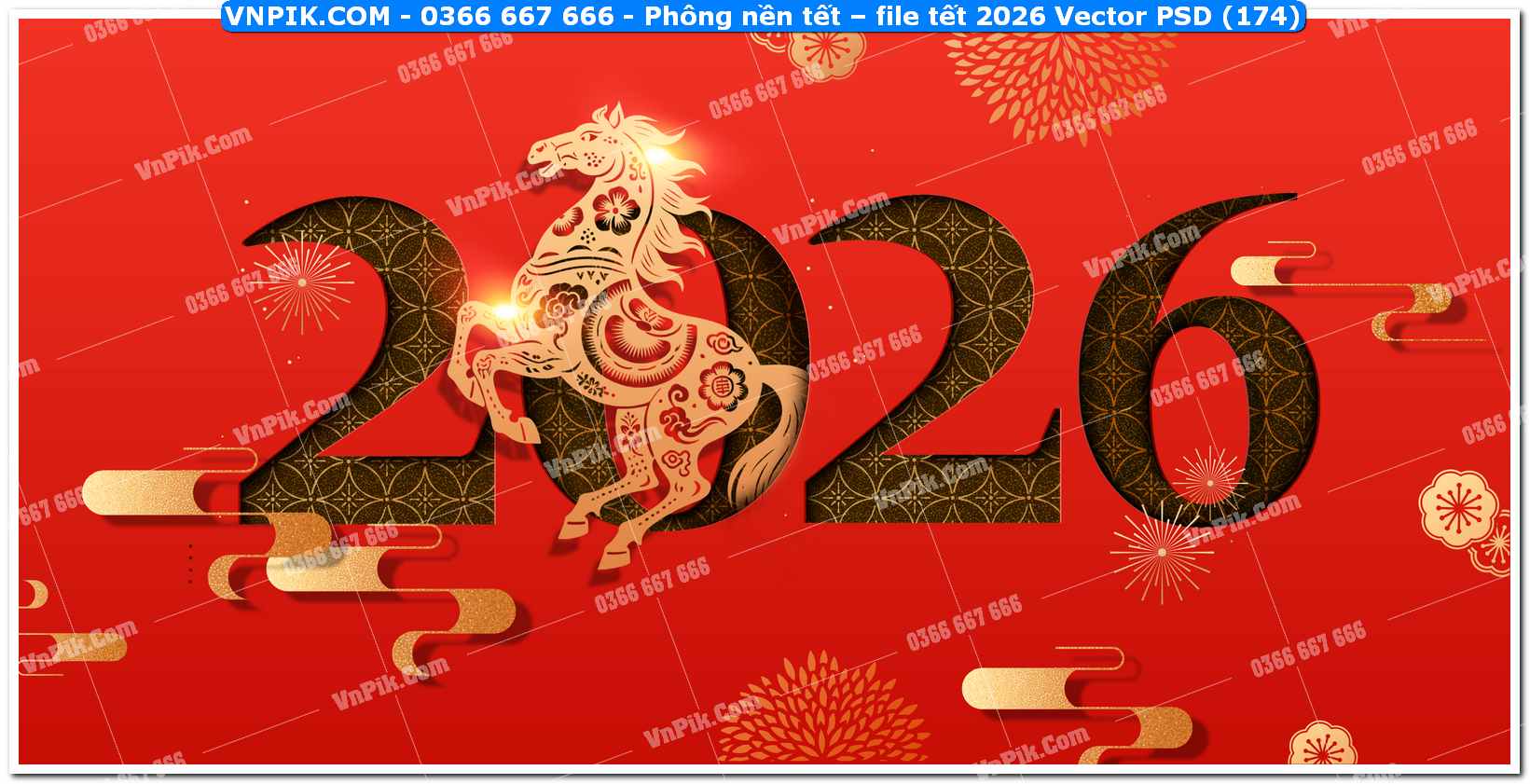 Phông nền tết – file tết 2026 Vector PSD (174)