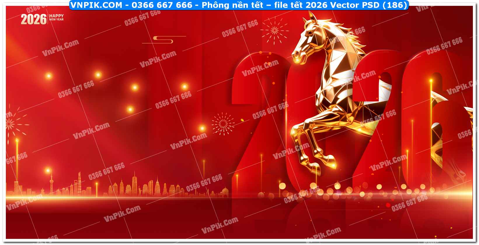 Phông nền tết – file tết 2026 Vector PSD (186)