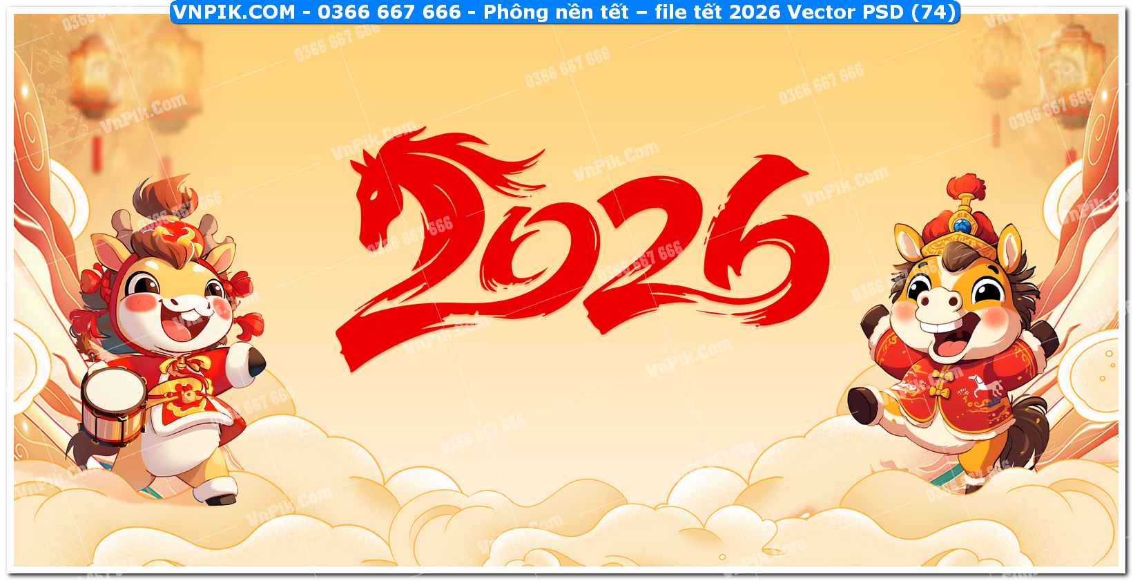 Phông nền tết – file tết 2026 Vector PSD (74)