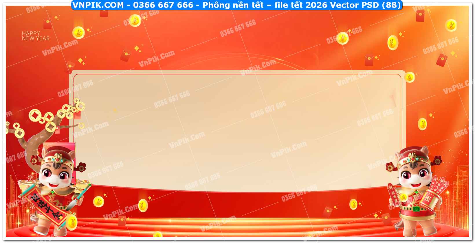 Phông nền tết – file tết 2026 Vector PSD (88)