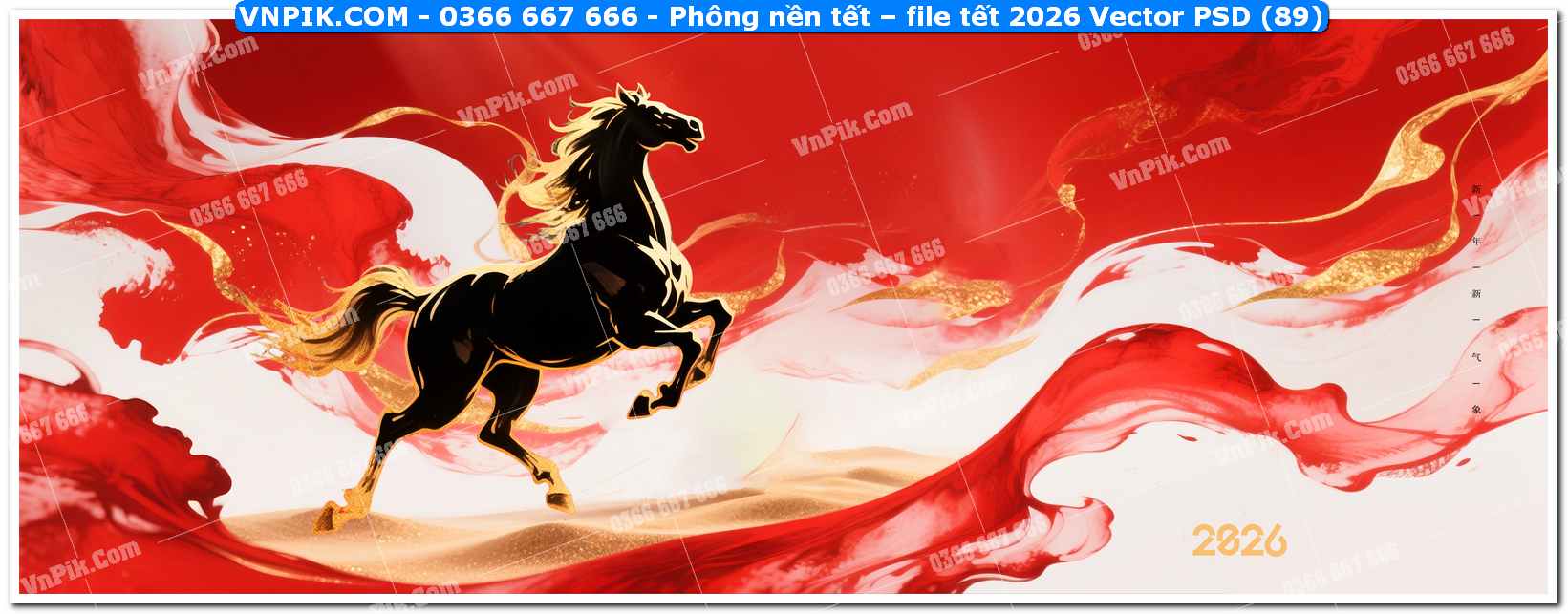 Phông nền tết – file tết 2026 Vector PSD (89)