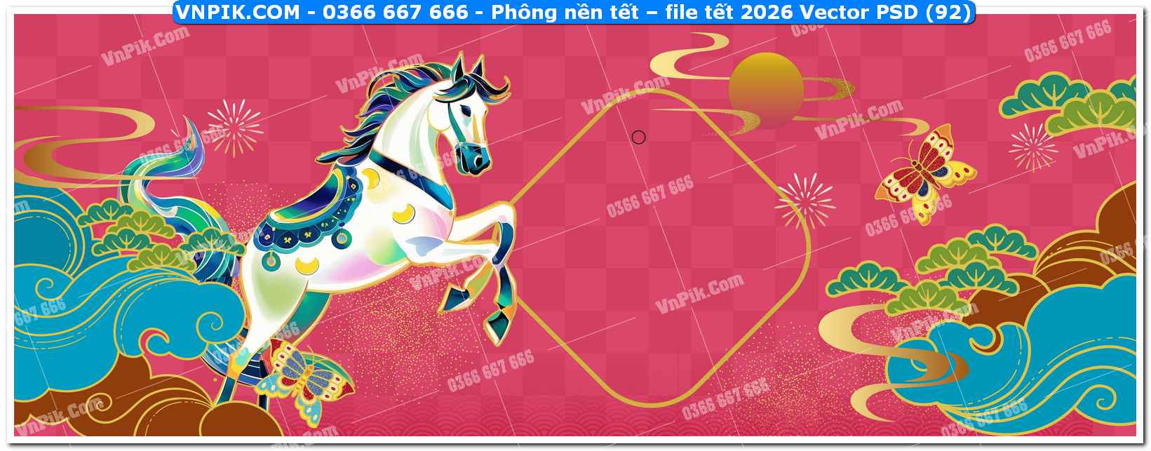 Phông nền tết – file tết 2026 Vector PSD (92)