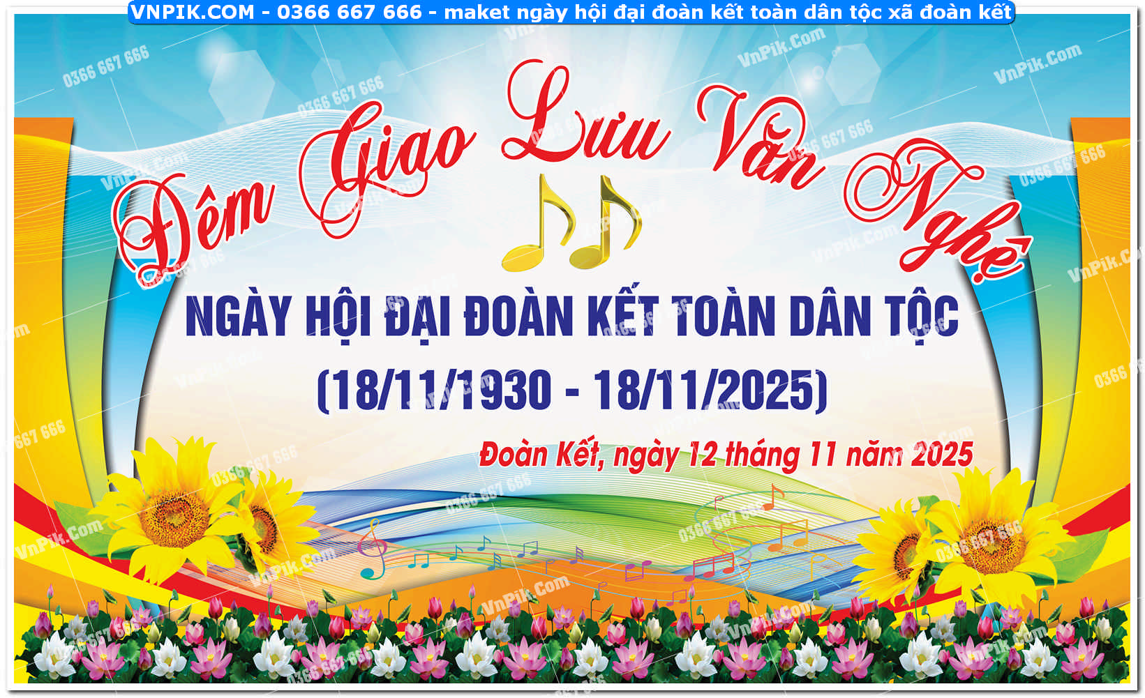 maket ngày hội đại đoàn kết toàn dân tộc xã đoàn kết