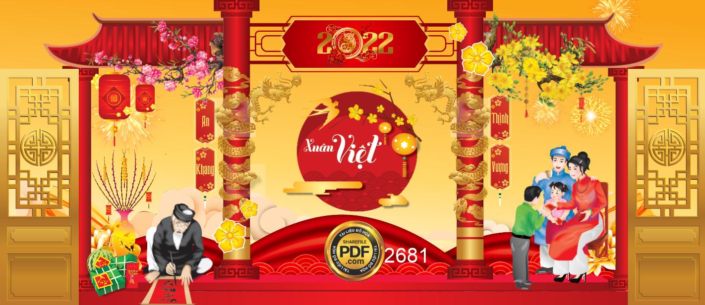 Market xuân Việt 2022 an khang thịnh vượng file cdr