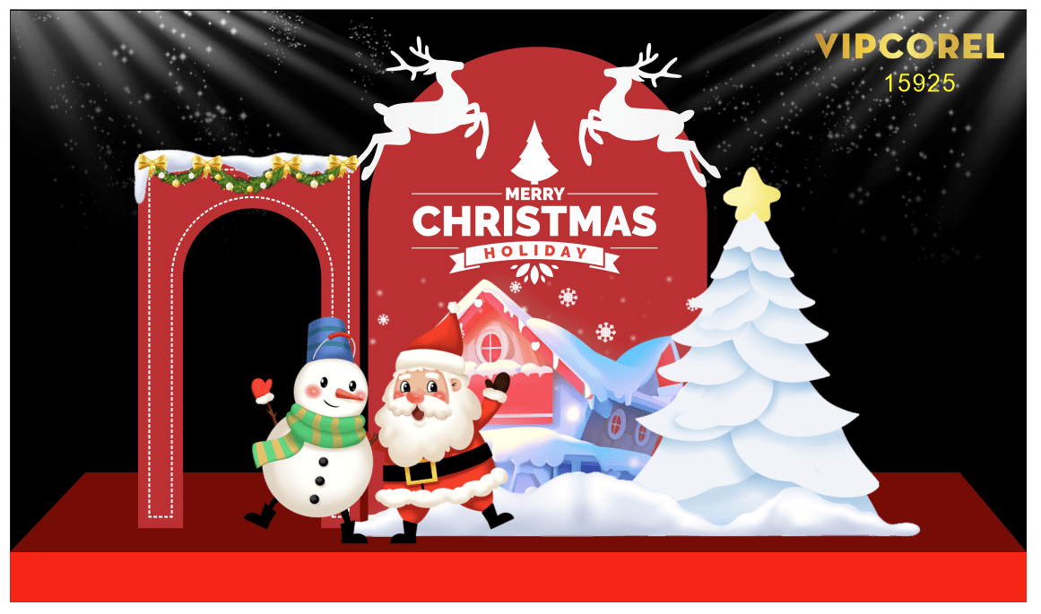 Market Thiết Kế Mùa Noel – Giáng Sinh #62