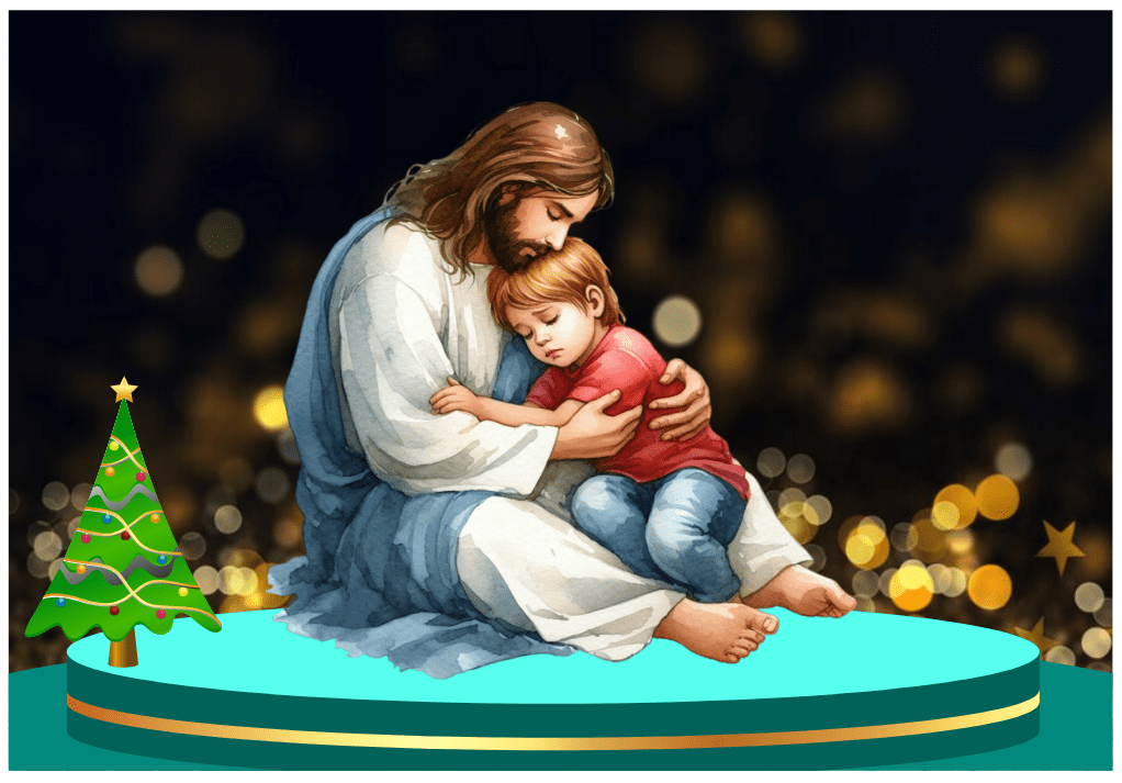 Mẫu thiết kế Chúa giáng sinh 2025 file corel