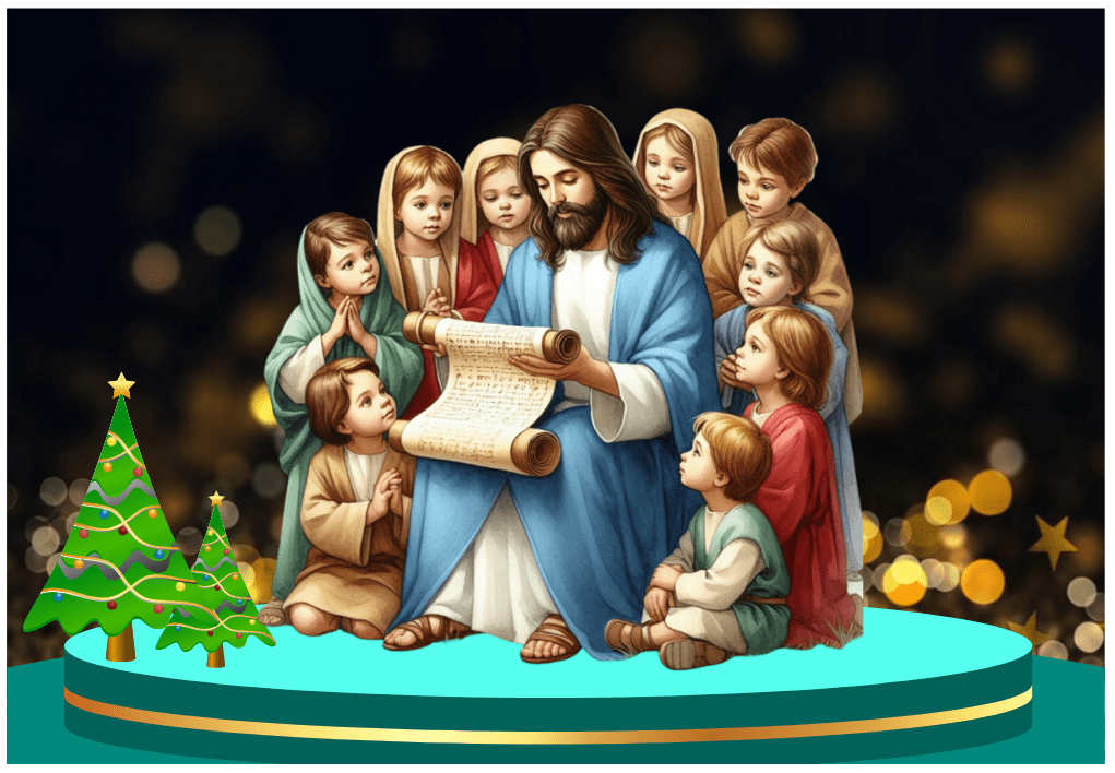 Mẫu thiết kế Chúa giáng sinh 2025 file corel #4