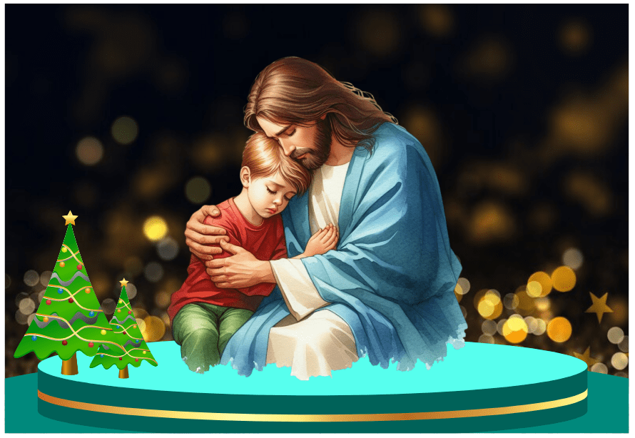 Mẫu thiết kế Chúa giáng sinh 2025 file corel #5