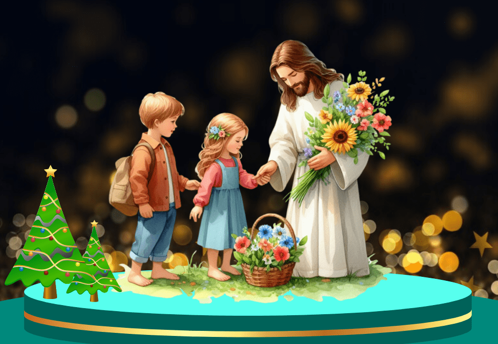 Mẫu thiết kế Chúa giáng sinh 2025 file corel #8