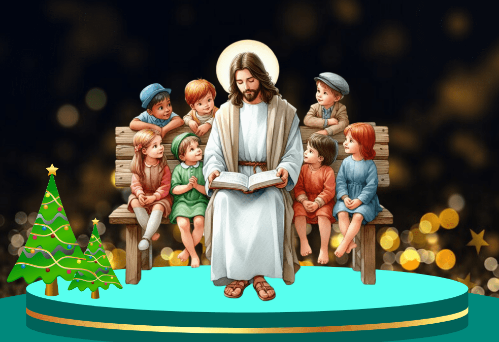 Mẫu thiết kế Chúa giáng sinh 2025 file corel #15