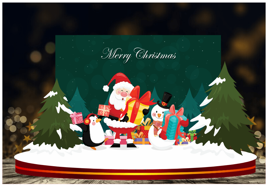 Banner giáng sinh noel background merry christmas #3