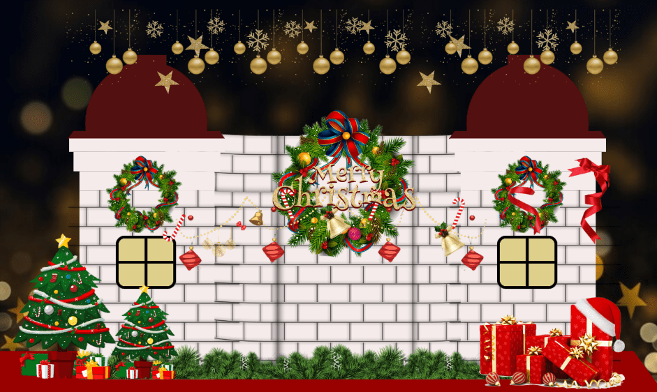 Banner giáng sinh noel background merry christmas #6