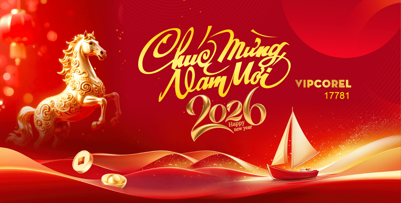 Backdrop Happy New Year 2026 file corel #386