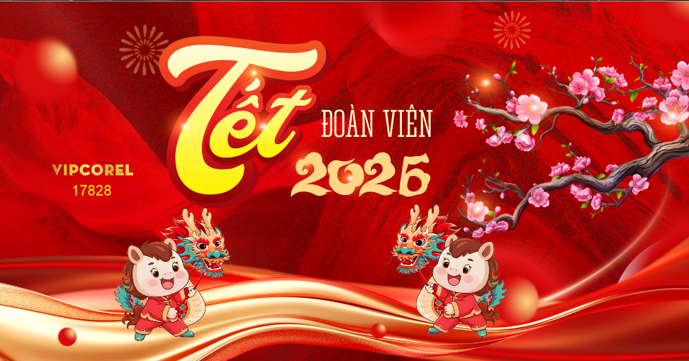 Market Chúc mừng năm mới 2026 file corel #405