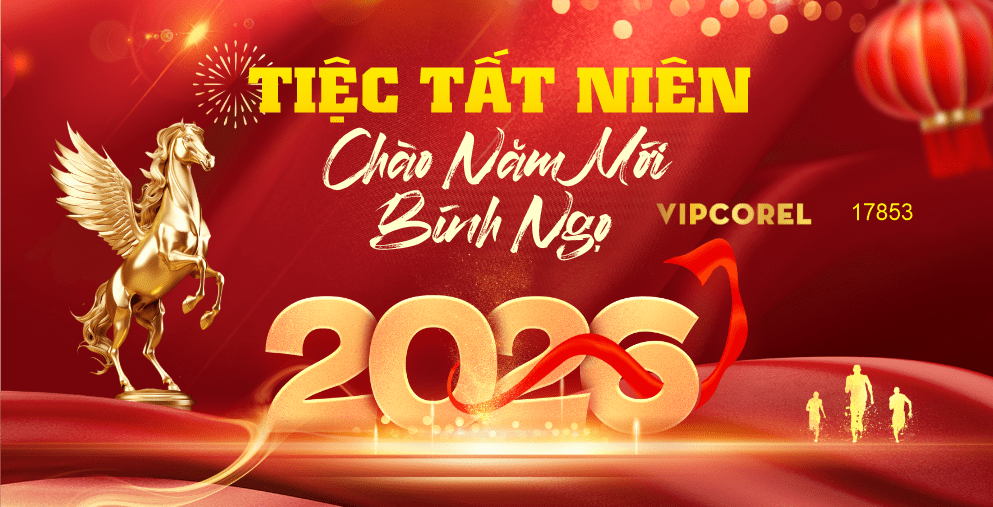 Market Chúc mừng năm mới 2026 file corel #430