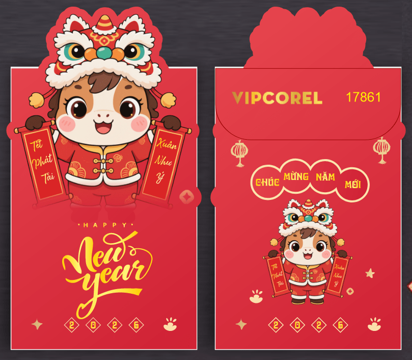 Market Chúc mừng năm mới 2026 file corel #436