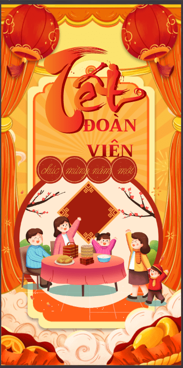 Bao Lixi Chúc mừng năm mới 2026 file corel #454