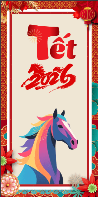 Market Chúc mừng năm mới 2026 file corel #472