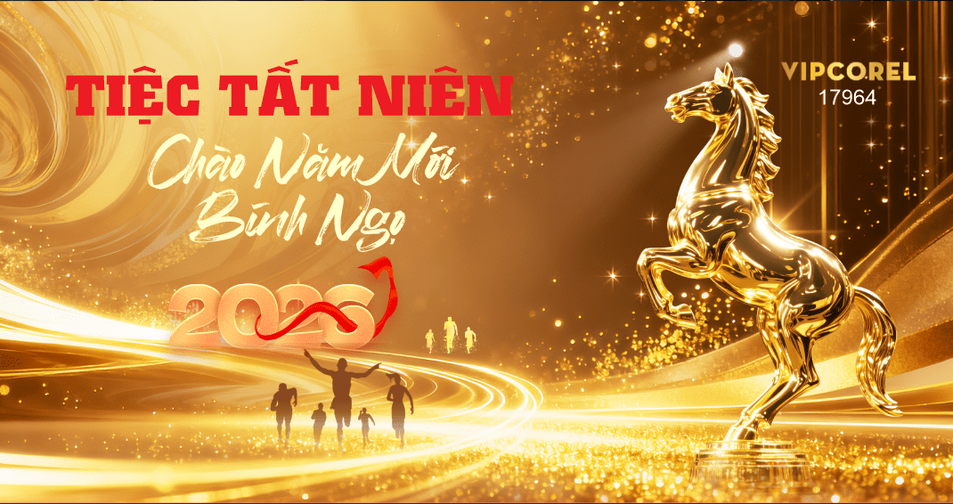 Market Chúc mừng năm mới 2026 file corel #509