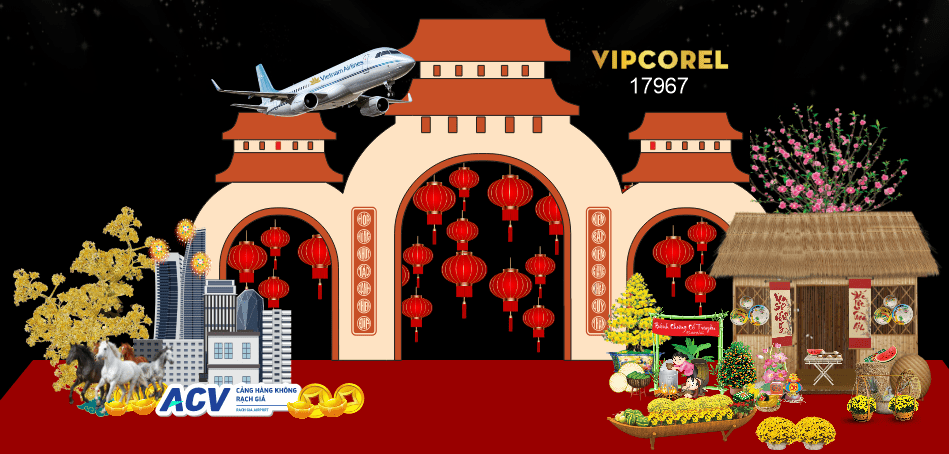 Market Chúc mừng năm mới 2026 file corel #512