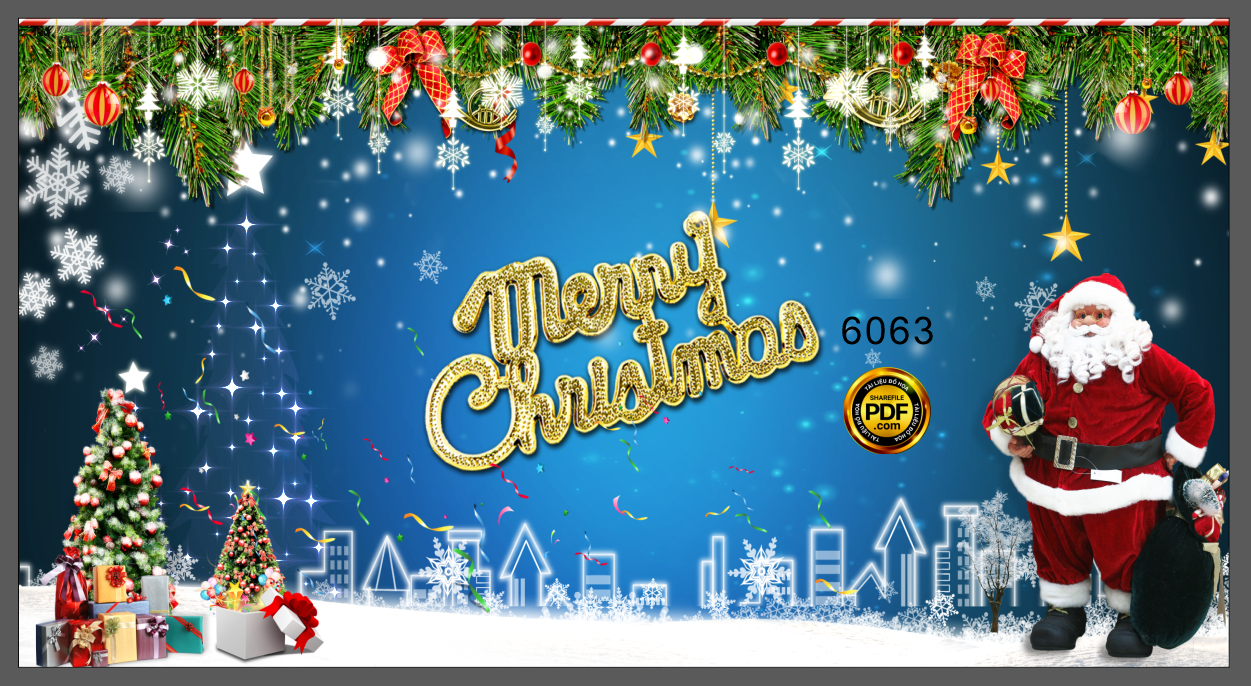 Backdrop Lễ dáng sinh 2022 #10 file corel