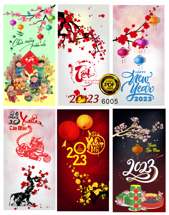 Bao lì xì chúc mừng năm mới 2023 #11 file corel