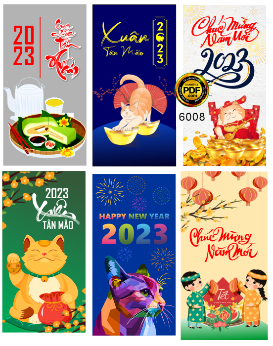 Bao lì xì chúc mừng năm mới 2023 #14 file corel