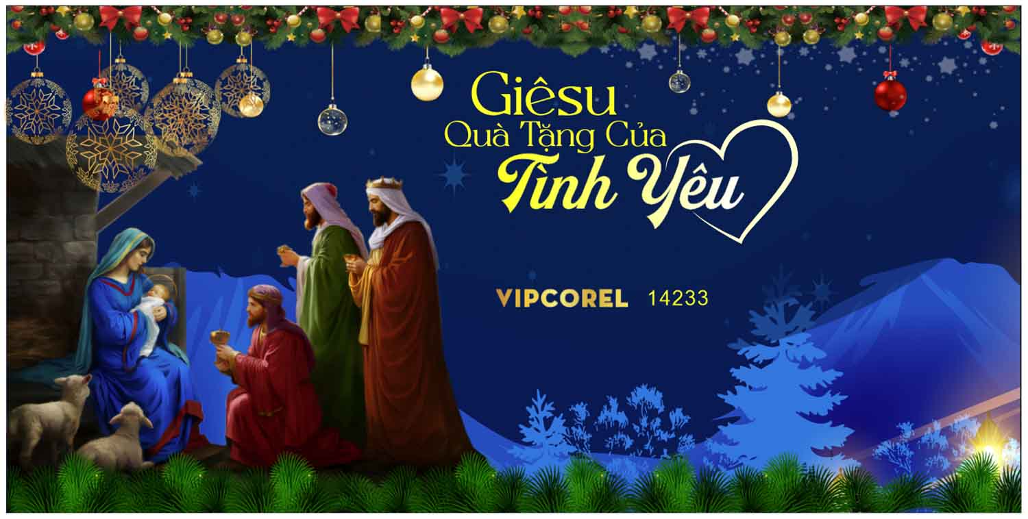 Market trang trí Giáng Sinh 2025 file corel #16