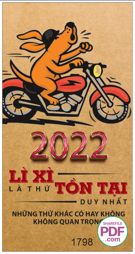 Bao lì xì là thứ tồn tại duy nhất file PDF & CDR