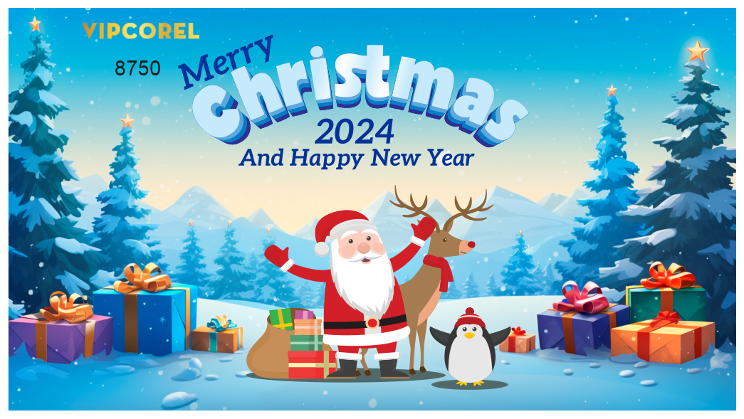 Backdrop mừng chúa giáng sinh 2024 #3