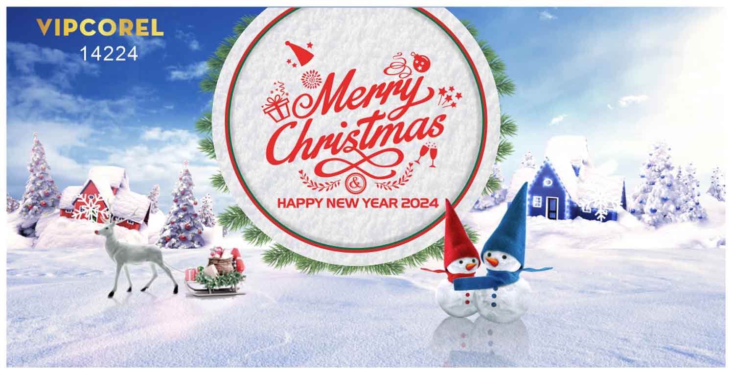 Market trang trí Giáng Sinh 2025 file corel #10