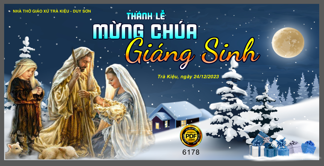 Backdrop Thánh lễ mừng chúa giáng sinh #23
