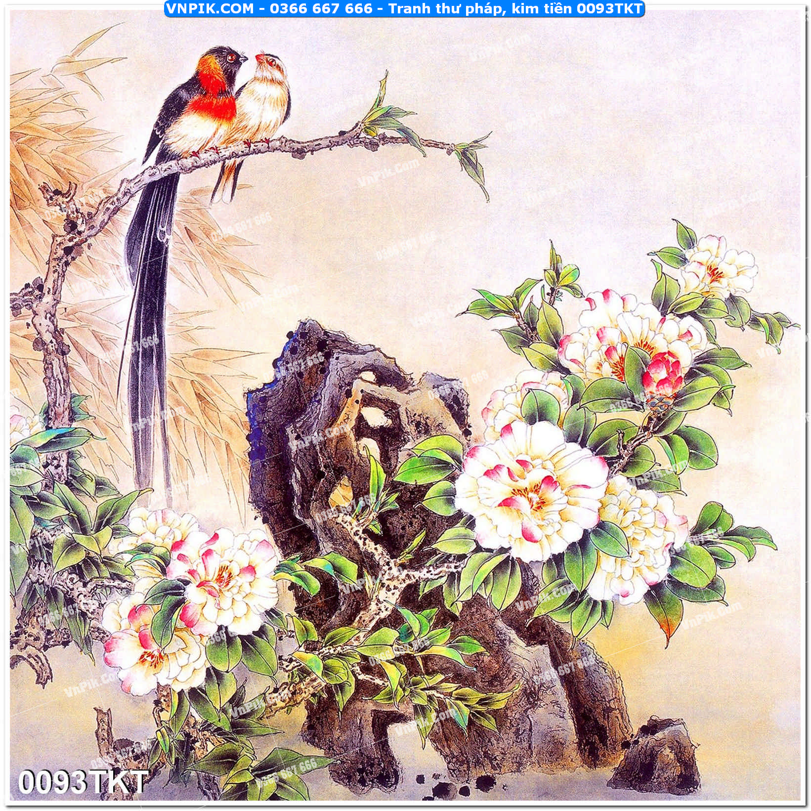 Tranh Thư Pháp – Kim Tiền 0093TKT