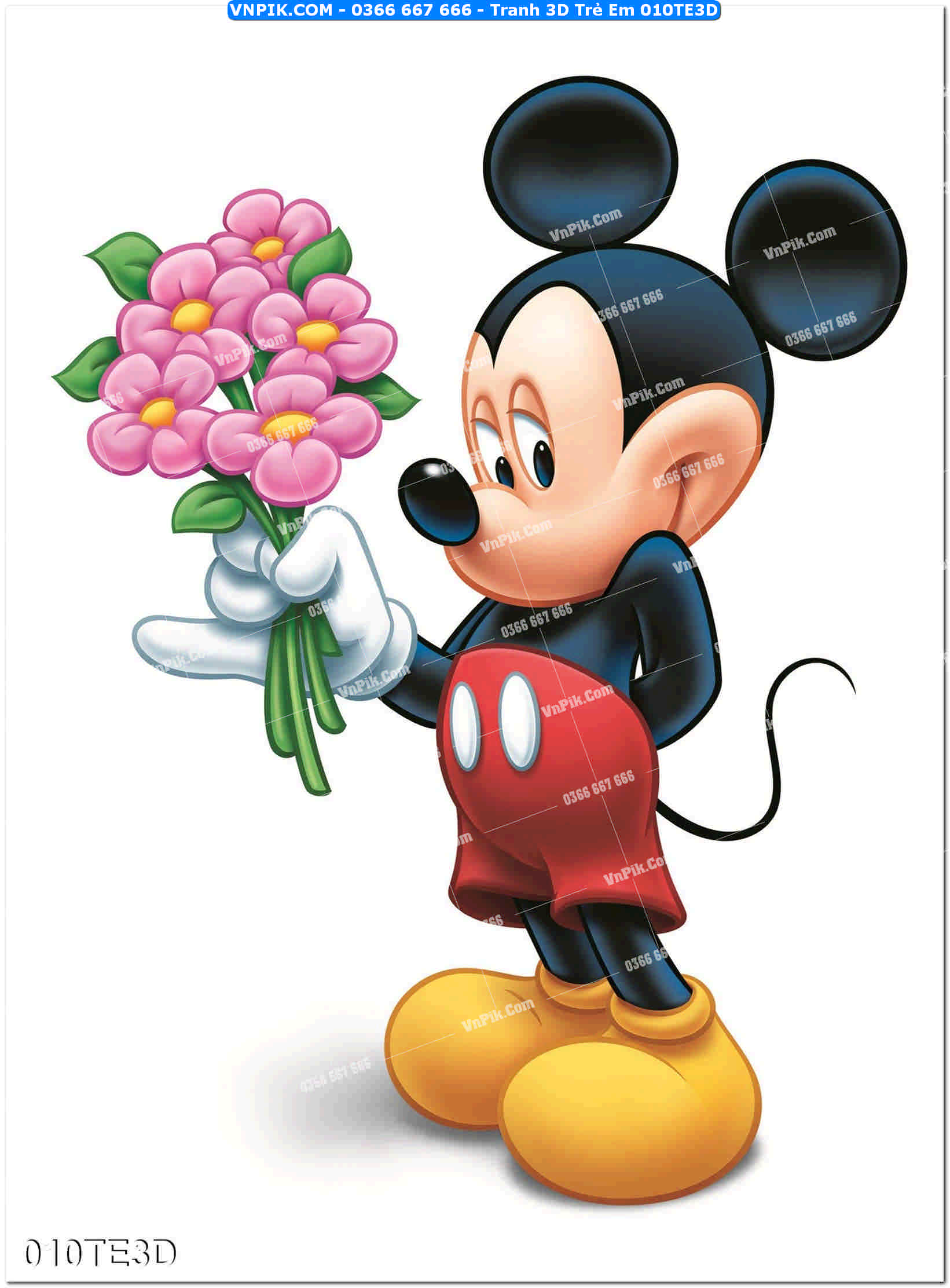 Tranh 3D Trẻ Em 010TE3D