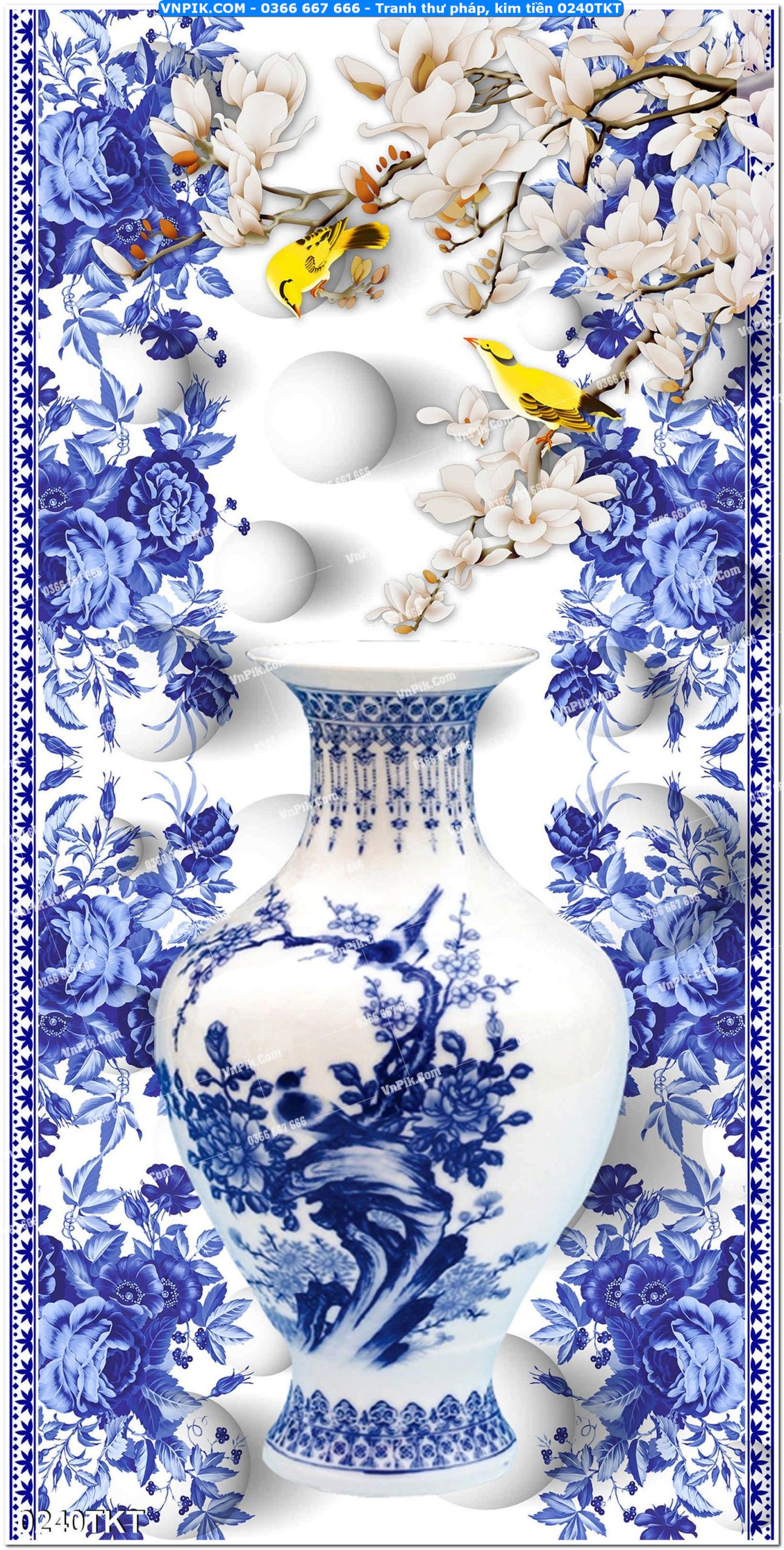 Tranh Thư Pháp – Kim Tiền 0240TKT